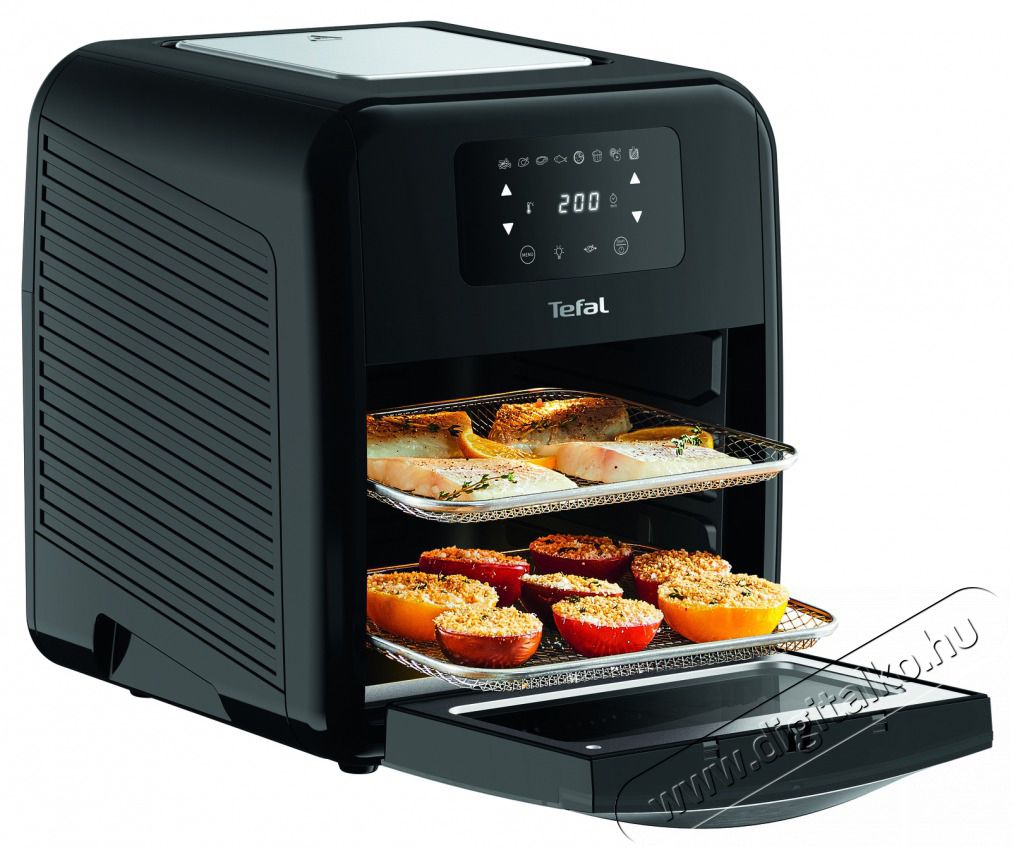 Tefal FW501815 Easy Fry Oven & Grill l&eacute;gkever&eacute;ses fritőz &eacute;s grillező Konyhai term&eacute;kek - Konyhai kisg&eacute;p (s&uuml;t&eacute;s / főz&eacute;s / hűt&eacute;s / &eacute;telk&eacute;sz&iacute;t&eacute;s) - L&eacute;gkever&eacute;ses főzőg&eacute;p / elektromos kukta / multifunkci&oacute;s s&uuml;tő - 373359