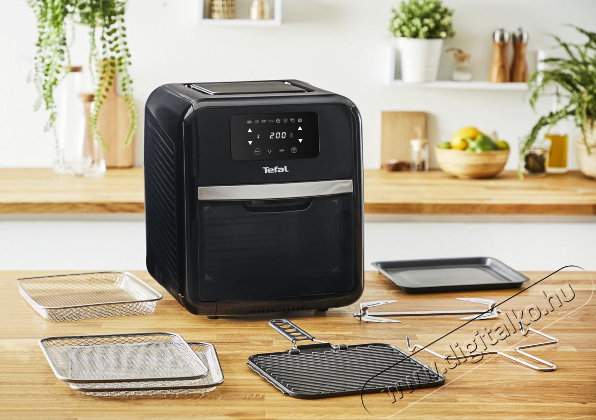 Tefal FW501815 Easy Fry Oven & Grill l&eacute;gkever&eacute;ses fritőz &eacute;s grillező Konyhai term&eacute;kek - Konyhai kisg&eacute;p (s&uuml;t&eacute;s / főz&eacute;s / hűt&eacute;s / &eacute;telk&eacute;sz&iacute;t&eacute;s) - L&eacute;gkever&eacute;ses főzőg&eacute;p / elektromos kukta / multifunkci&oacute;s s&uuml;tő - 373359