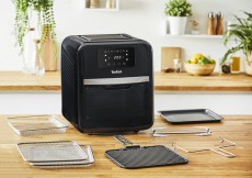 Tefal FW501815 Easy Fry Oven & Grill l&eacute;gkever&eacute;ses fritőz &eacute;s grillező Konyhai term&eacute;kek - Konyhai kisg&eacute;p (s&uuml;t&eacute;s / főz&eacute;s / hűt&eacute;s / &eacute;telk&eacute;sz&iacute;t&eacute;s) - L&eacute;gkever&eacute;ses főzőg&eacute;p / elektromos kukta / multifunkci&oacute;s s&uuml;tő - 373359