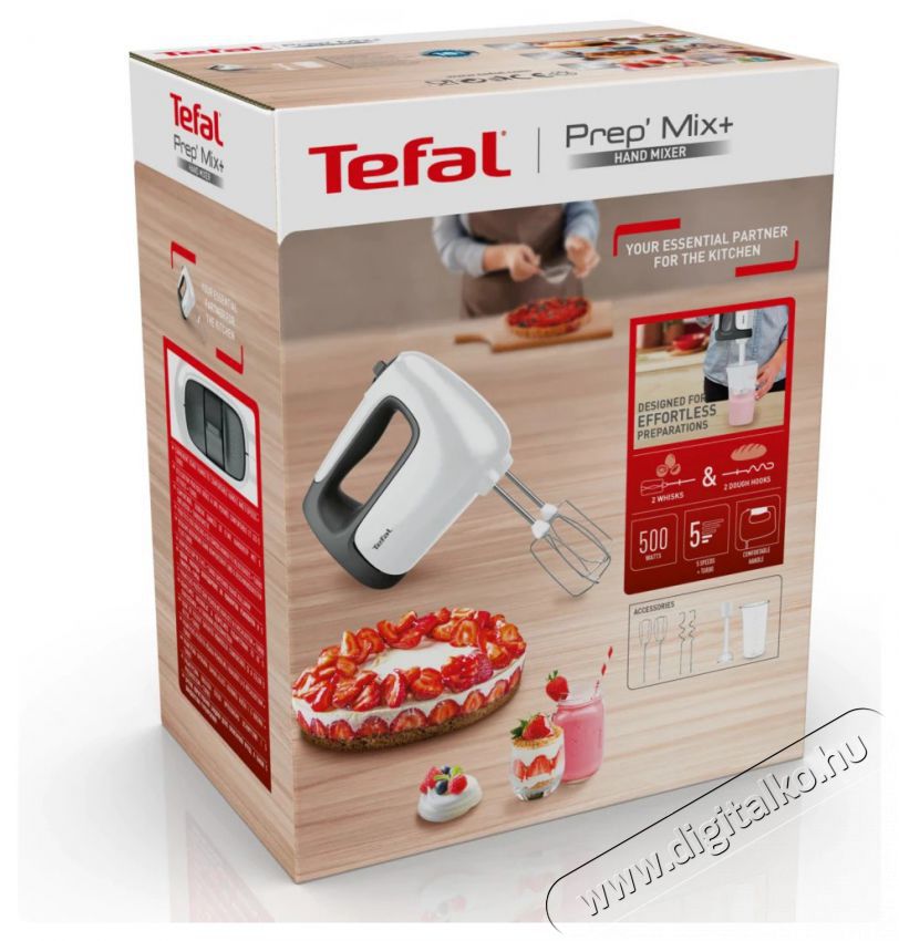 Tefal HT461138 Prep Mix k&eacute;zi mixer Konyhai term&eacute;kek - Konyhai kisg&eacute;p (elők&eacute;sz&iacute;t&eacute;s / feldolgoz&aacute;s) - K&eacute;zi mixer - 373213