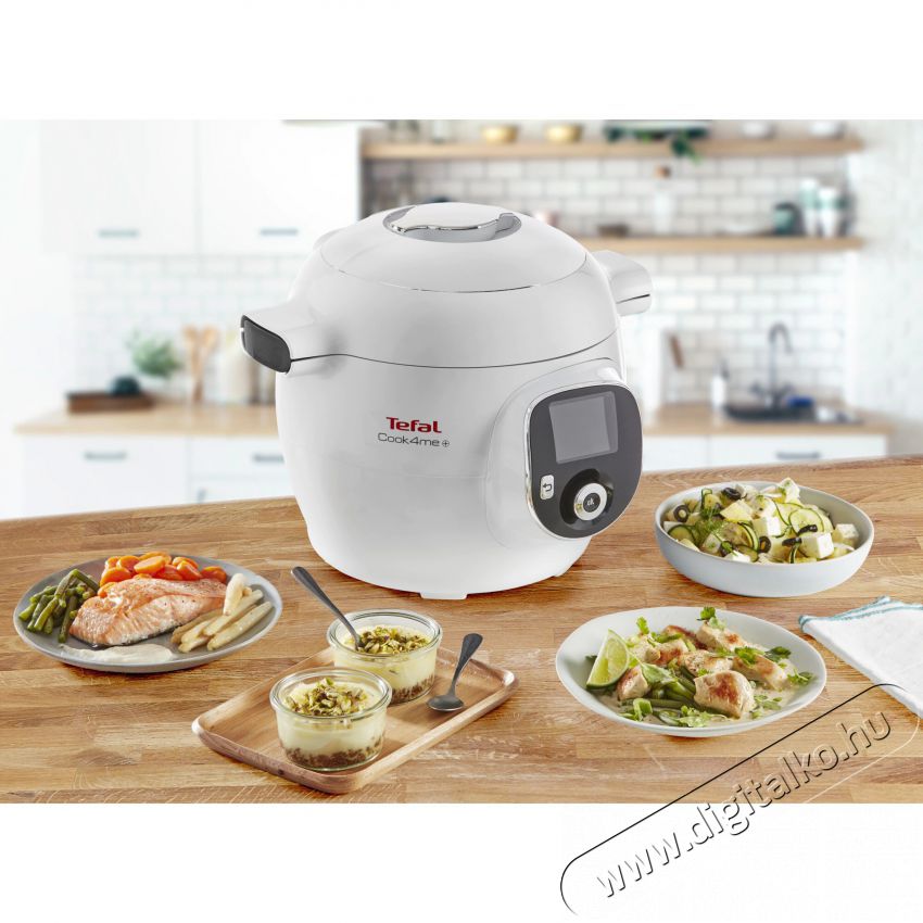 Tefal CY851130 ELEKTROMOS FŐZŐED&Eacute;NY COOK4ME+ Konyhai term&eacute;kek - Konyhai kisg&eacute;p (s&uuml;t&eacute;s / főz&eacute;s / hűt&eacute;s / &eacute;telk&eacute;sz&iacute;t&eacute;s) - L&eacute;gkever&eacute;ses főzőg&eacute;p / elektromos kukta / multifunkci&oacute;s s&uuml;tő - 366949
