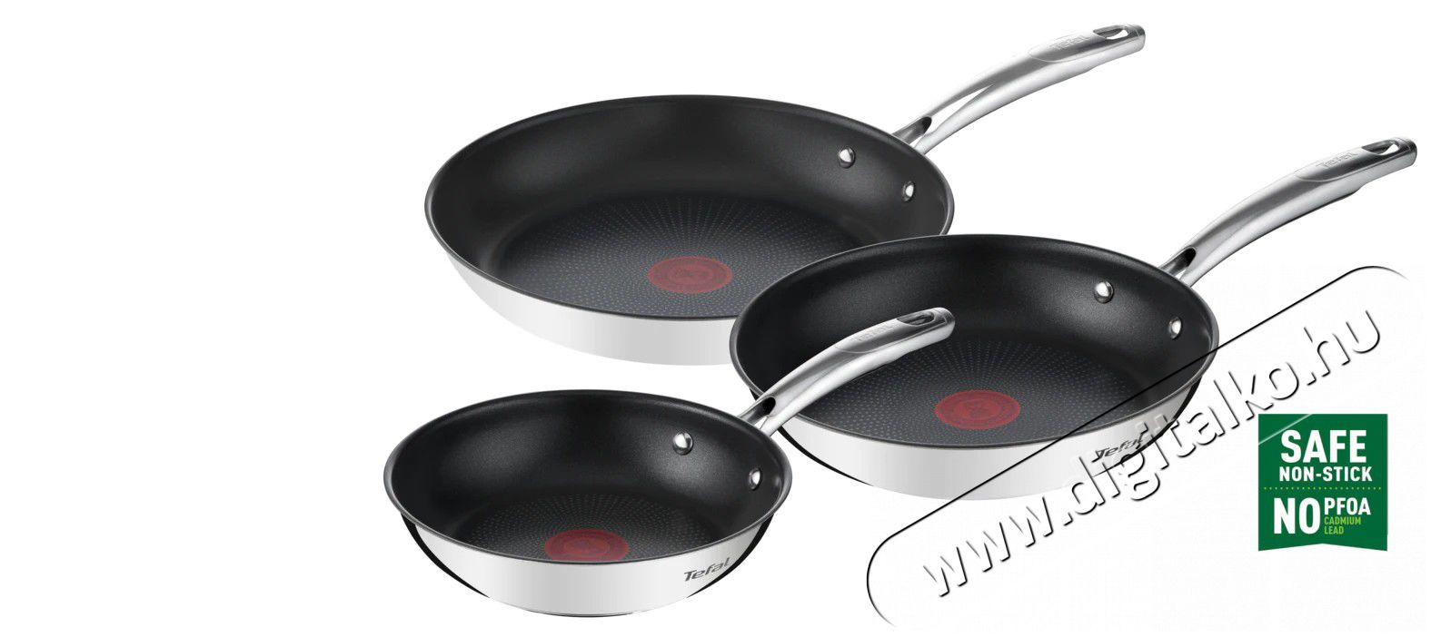 Tefal G732S334 serpenyő szett 3 r&eacute;szes duetto+ Konyhai term&eacute;kek - Ed&eacute;ny - Ed&eacute;ny k&eacute;szlet - 379198