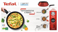 Tefal L1539053 Ingenio 6 Easy Cook N serpenyő szett Konyhai term&eacute;kek - Ed&eacute;ny - Ed&eacute;ny k&eacute;szlet - 381727