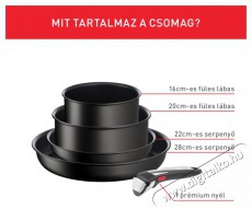 Tefal L3959543 Ingenio G6 serpenyő szett Konyhai term&eacute;kek - Ed&eacute;ny - Ed&eacute;ny k&eacute;szlet - 381732
