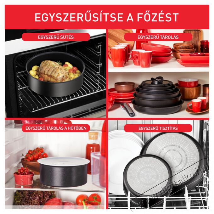 Tefal L3959543 Ingenio G6 serpenyő szett Konyhai term&eacute;kek - Ed&eacute;ny - Ed&eacute;ny k&eacute;szlet - 381732
