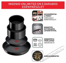 Tefal L3959543 Ingenio G6 serpenyő szett Konyhai term&eacute;kek - Ed&eacute;ny - Ed&eacute;ny k&eacute;szlet - 381732