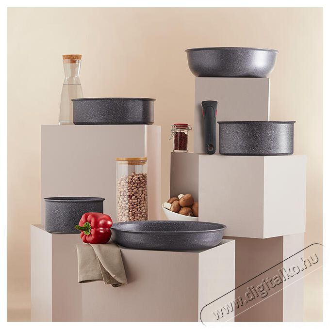 Tefal L3969053 Ingenio 6 serpenyő szett Konyhai term&eacute;kek - Ed&eacute;ny - Serpenyő - 381733