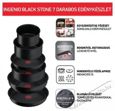 Tefal L3998702 Ingenio 6 serpenyő szett Konyhai term&eacute;kek - Ed&eacute;ny - Ed&eacute;ny k&eacute;szlet - 381735
