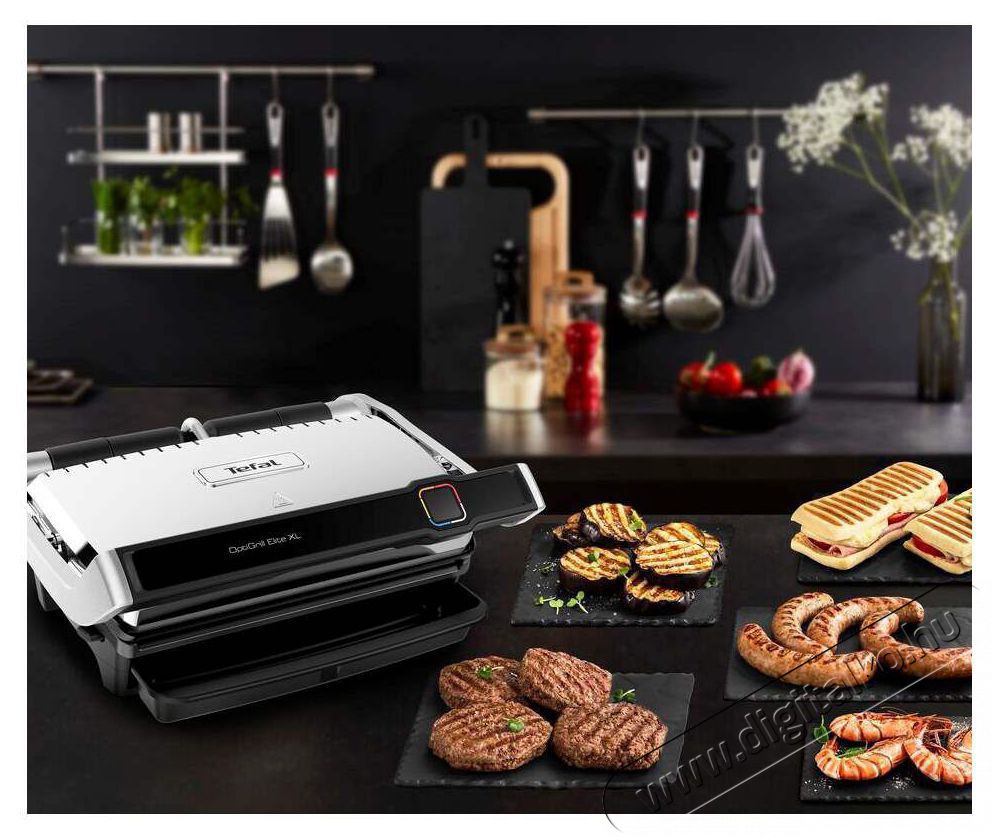 Tefal GC760D30 asztali grill Konyhai term&eacute;kek - Konyhai kisg&eacute;p (s&uuml;t&eacute;s / főz&eacute;s / hűt&eacute;s / &eacute;telk&eacute;sz&iacute;t&eacute;s) - Kontakt grill s&uuml;tő / s&uuml;tőlap - 373358