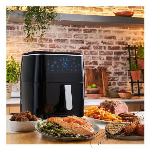 Tefal FW201815 Forr&oacute;levegős fritőz Konyhai term&eacute;kek - Konyhai kisg&eacute;p (s&uuml;t&eacute;s / főz&eacute;s / hűt&eacute;s / &eacute;telk&eacute;sz&iacute;t&eacute;s) - L&eacute;gkever&eacute;ses főzőg&eacute;p / elektromos kukta / multifunkci&oacute;s s&uuml;tő - 382365
