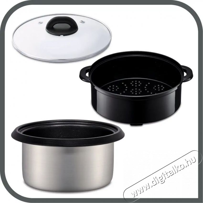 Tefal RK103811 Rizsfőző new classic Konyhai term&eacute;kek - Konyhai kisg&eacute;p (s&uuml;t&eacute;s / főz&eacute;s / hűt&eacute;s / &eacute;telk&eacute;sz&iacute;t&eacute;s) - Rizsfőző - 382683