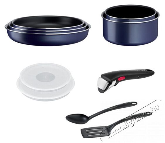 Tefal L1579102 Ingenio 6 easy cook serpenyő szett Konyhai term&eacute;kek - Ed&eacute;ny - Serpenyő - 383007