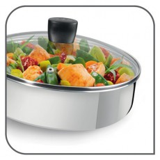 Tefal B9223205 Cook eat m&eacute;ly serpenyő 24cm + fedő Konyhai term&eacute;kek - Ed&eacute;ny - Serpenyő - 384085