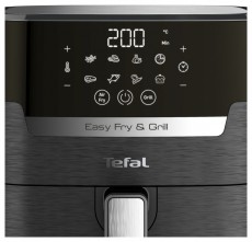 Tefal EY505815 Forr&oacute;levegős fritőz Konyhai term&eacute;kek - Konyhai kisg&eacute;p (s&uuml;t&eacute;s / főz&eacute;s / hűt&eacute;s / &eacute;telk&eacute;sz&iacute;t&eacute;s) - L&eacute;gkever&eacute;ses főzőg&eacute;p / elektromos kukta / multifunkci&oacute;s s&uuml;tő - 381723