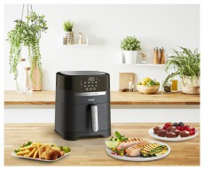 Tefal EY505815 Forr&oacute;levegős fritőz Konyhai term&eacute;kek - Konyhai kisg&eacute;p (s&uuml;t&eacute;s / főz&eacute;s / hűt&eacute;s / &eacute;telk&eacute;sz&iacute;t&eacute;s) - L&eacute;gkever&eacute;ses főzőg&eacute;p / elektromos kukta / multifunkci&oacute;s s&uuml;tő - 381723