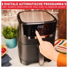 Tefal EY505815 Forr&oacute;levegős fritőz Konyhai term&eacute;kek - Konyhai kisg&eacute;p (s&uuml;t&eacute;s / főz&eacute;s / hűt&eacute;s / &eacute;telk&eacute;sz&iacute;t&eacute;s) - L&eacute;gkever&eacute;ses főzőg&eacute;p / elektromos kukta / multifunkci&oacute;s s&uuml;tő - 381723