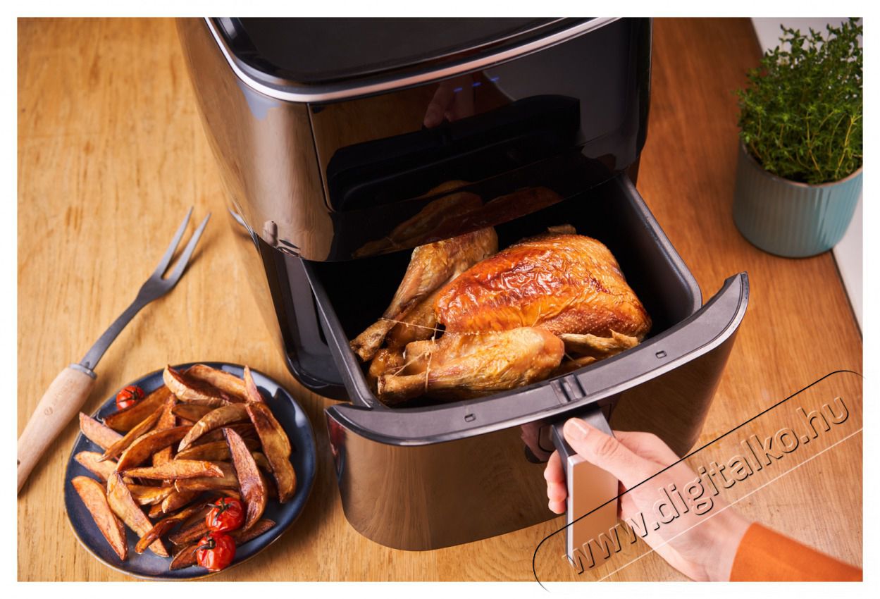 Tefal FW201815 Forr&oacute;levegős fritőz Konyhai term&eacute;kek - Konyhai kisg&eacute;p (s&uuml;t&eacute;s / főz&eacute;s / hűt&eacute;s / &eacute;telk&eacute;sz&iacute;t&eacute;s) - L&eacute;gkever&eacute;ses főzőg&eacute;p / elektromos kukta / multifunkci&oacute;s s&uuml;tő - 382365
