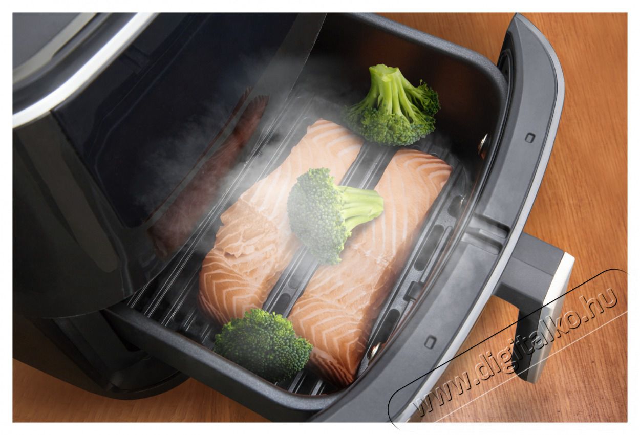 Tefal FW201815 Forr&oacute;levegős fritőz Konyhai term&eacute;kek - Konyhai kisg&eacute;p (s&uuml;t&eacute;s / főz&eacute;s / hűt&eacute;s / &eacute;telk&eacute;sz&iacute;t&eacute;s) - L&eacute;gkever&eacute;ses főzőg&eacute;p / elektromos kukta / multifunkci&oacute;s s&uuml;tő - 382365