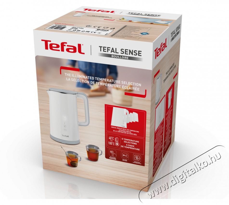 Tefal KO693110 Sense v&iacute;zforral&oacute; Konyhai term&eacute;kek - V&iacute;zforral&oacute; / teafőző - 377739