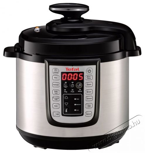 Tefal CY505E30 One Pot Elektromos kukta Konyhai term&eacute;kek - Konyhai kisg&eacute;p (s&uuml;t&eacute;s / főz&eacute;s / hűt&eacute;s / &eacute;telk&eacute;sz&iacute;t&eacute;s) - L&eacute;gkever&eacute;ses főzőg&eacute;p / elektromos kukta / multifunkci&oacute;s s&uuml;tő - 400072
