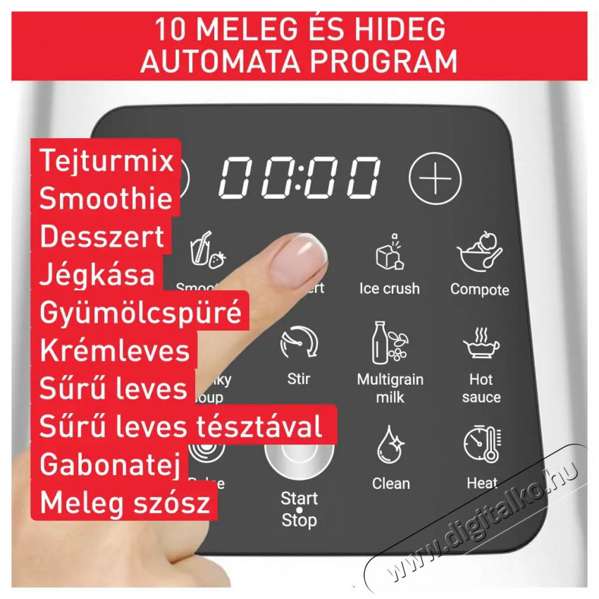 Tefal BL83SD30 Perfectmix Cook turmixg&eacute;p Konyhai term&eacute;kek - Konyhai kisg&eacute;p (elők&eacute;sz&iacute;t&eacute;s / feldolgoz&aacute;s) - Turmixg&eacute;p - 410296