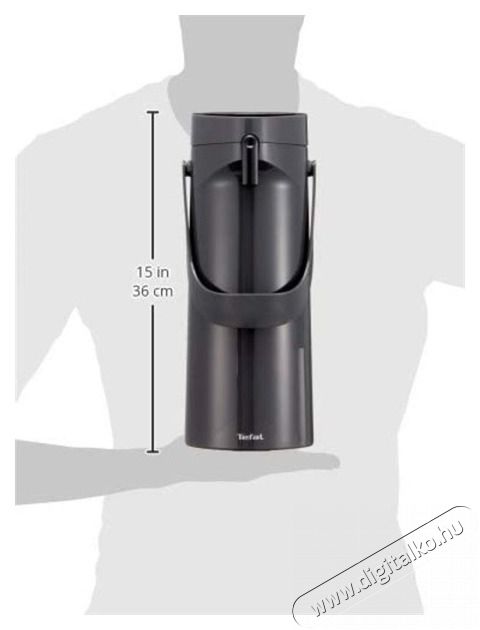 Tefal K3140114 Ponza 1,9 l sz&uuml;rke pump&aacute;s termokancs&oacute; Konyhai term&eacute;kek - Ed&eacute;ny - Termosz - 436358