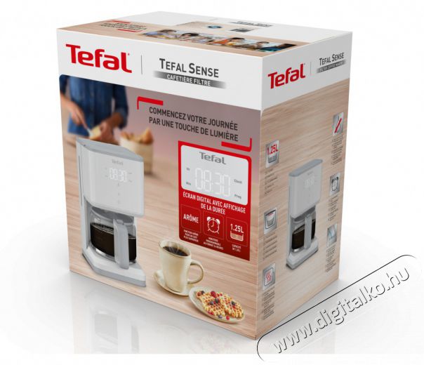Tefal CM693110 filteres k&aacute;v&eacute;főző Konyhai term&eacute;kek - K&aacute;v&eacute;főző / k&aacute;v&eacute;&ouml;rlő / kieg&eacute;sz&iacute;tő - Filteres k&aacute;v&eacute;főző - 458255
