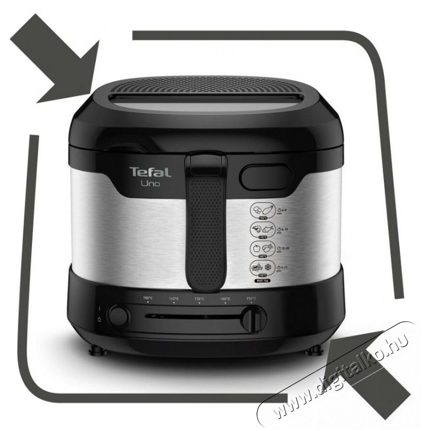 Tefal FF215D30 OLAJS&Uuml;TŐ FRY UNO Konyhai term&eacute;kek - Konyhai kisg&eacute;p (s&uuml;t&eacute;s / főz&eacute;s / hűt&eacute;s / &eacute;telk&eacute;sz&iacute;t&eacute;s) - Olajs&uuml;tő - 465319