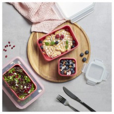 Tefal N1012910 N&eacute;gysz&ouml;gletű t&aacute;rol&oacute;ed&eacute;ny 2.2 L piros Konyhai term&eacute;kek - Konyhai eszk&ouml;z - Egy&eacute;b konyhai eszk&ouml;z - 465216