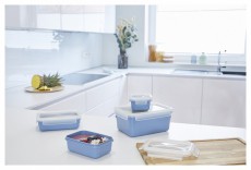 Tefal N1030810 &Eacute;telt&aacute;rol&oacute; doboz szett 4db-os k&eacute;k Konyhai term&eacute;kek - Konyhai eszk&ouml;z - Egy&eacute;b konyhai eszk&ouml;z - 465217