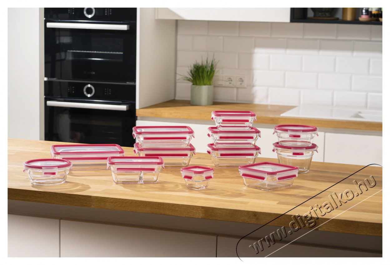 Tefal N1041010 N&eacute;gysz&ouml;gletű &uuml;veg t&aacute;rol&oacute;ed&eacute;ny 1,3 l  Konyhai term&eacute;kek - Ed&eacute;ny - &Eacute;telt&aacute;rol&oacute; - 465238