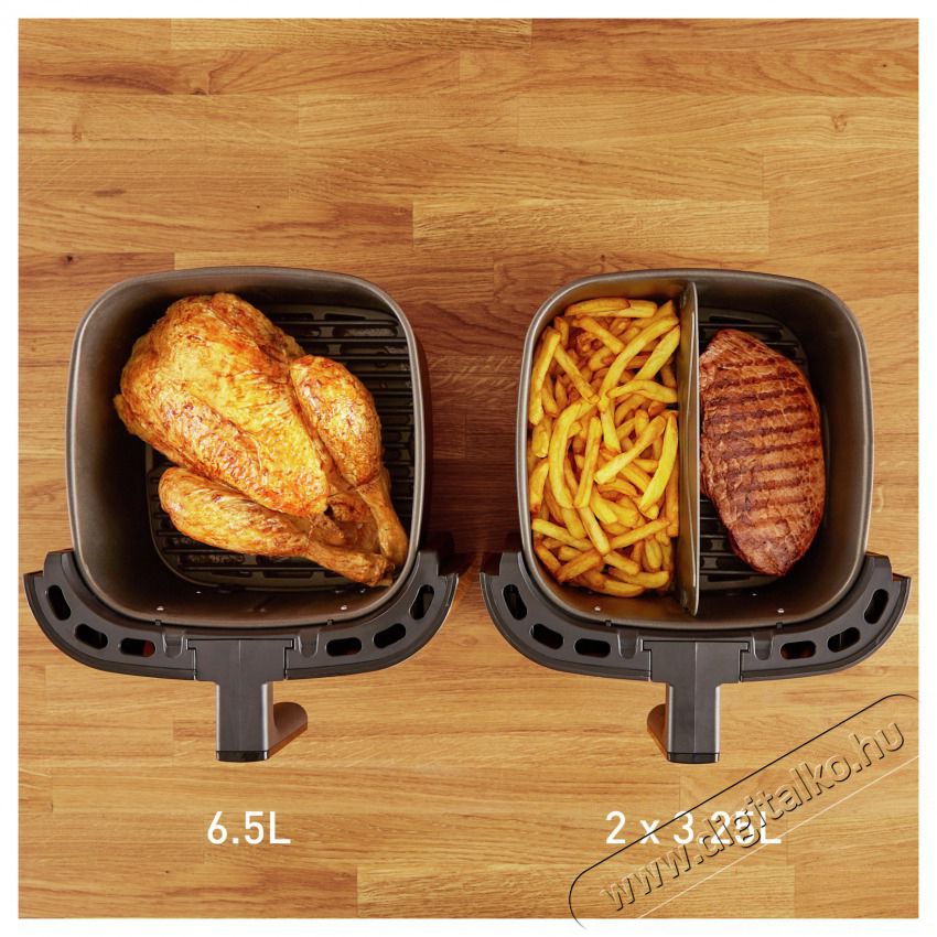 Tefal EY801815 FORR&Oacute;LEVEGŐS S&Uuml;TŐ Konyhai term&eacute;kek - Konyhai kisg&eacute;p (s&uuml;t&eacute;s / főz&eacute;s / hűt&eacute;s / &eacute;telk&eacute;sz&iacute;t&eacute;s) - L&eacute;gkever&eacute;ses főzőg&eacute;p / elektromos kukta / multifunkci&oacute;s s&uuml;tő - 470633