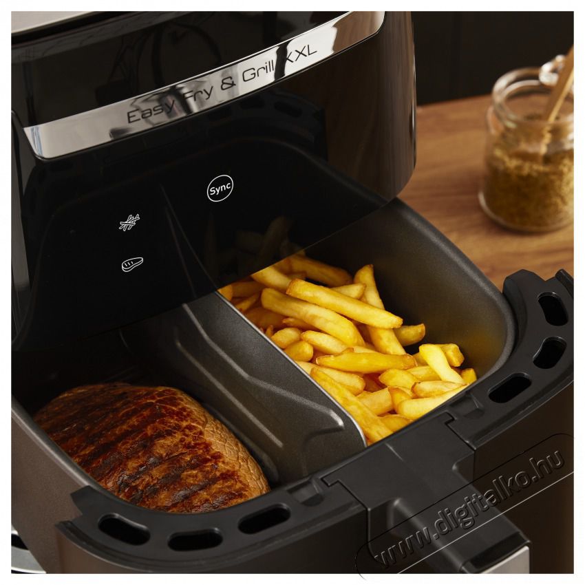 Tefal EY801815 FORR&Oacute;LEVEGŐS S&Uuml;TŐ Konyhai term&eacute;kek - Konyhai kisg&eacute;p (s&uuml;t&eacute;s / főz&eacute;s / hűt&eacute;s / &eacute;telk&eacute;sz&iacute;t&eacute;s) - L&eacute;gkever&eacute;ses főzőg&eacute;p / elektromos kukta / multifunkci&oacute;s s&uuml;tő - 470633