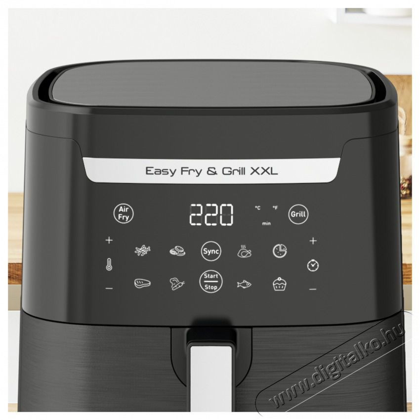 Tefal EY801815 FORR&Oacute;LEVEGŐS S&Uuml;TŐ Konyhai term&eacute;kek - Konyhai kisg&eacute;p (s&uuml;t&eacute;s / főz&eacute;s / hűt&eacute;s / &eacute;telk&eacute;sz&iacute;t&eacute;s) - L&eacute;gkever&eacute;ses főzőg&eacute;p / elektromos kukta / multifunkci&oacute;s s&uuml;tő - 470633