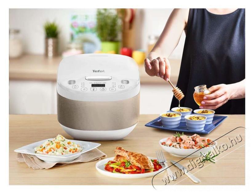 Tefal RK622130 rizsfőző Konyhai term&eacute;kek - Konyhai kisg&eacute;p (s&uuml;t&eacute;s / főz&eacute;s / hűt&eacute;s / &eacute;telk&eacute;sz&iacute;t&eacute;s) - Rizsfőző - 468535