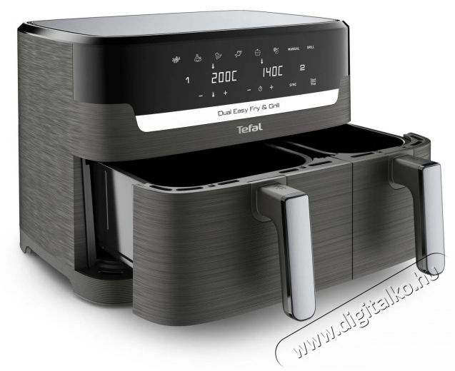 Tefal EY905B10 Easy Fry Grill forr&oacute;levegős s&uuml;tő Konyhai term&eacute;kek - Konyhai kisg&eacute;p (s&uuml;t&eacute;s / főz&eacute;s / hűt&eacute;s / &eacute;telk&eacute;sz&iacute;t&eacute;s) - L&eacute;gkever&eacute;ses főzőg&eacute;p / elektromos kukta / multifunkci&oacute;s s&uuml;tő - 493873