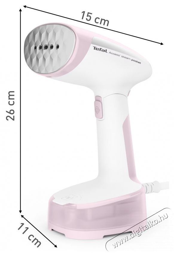 Tefal Access Steam Pocket DT3050E1 Ruhagőz&ouml;lő H&aacute;ztart&aacute;s / Otthon / K&uuml;lt&eacute;r - Vasal&oacute; - Gőz&aacute;llom&aacute;s - 494194