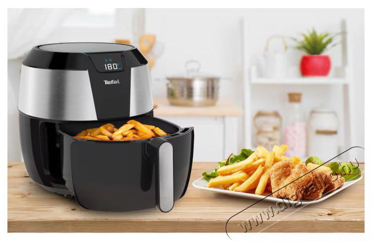Tefal EY701D15 Easy Fry XXL forr&oacute;levegős s&uuml;tő Konyhai term&eacute;kek - Konyhai kisg&eacute;p (s&uuml;t&eacute;s / főz&eacute;s / hűt&eacute;s / &eacute;telk&eacute;sz&iacute;t&eacute;s) - L&eacute;gkever&eacute;ses főzőg&eacute;p / elektromos kukta / multifunkci&oacute;s s&uuml;tő - 374185