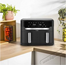Tefal Dual Easy Fry XXL EY9428E0 Forr&oacute;levegős s&uuml;tő Konyhai term&eacute;kek - Konyhai kisg&eacute;p (s&uuml;t&eacute;s / főz&eacute;s / hűt&eacute;s / &eacute;telk&eacute;sz&iacute;t&eacute;s) - L&eacute;gkever&eacute;ses főzőg&eacute;p / elektromos kukta / multifunkci&oacute;s s&uuml;tő - 500975