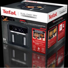 Tefal Dual Easy Fry XXL EY9428E0 Forr&oacute;levegős s&uuml;tő Konyhai term&eacute;kek - Konyhai kisg&eacute;p (s&uuml;t&eacute;s / főz&eacute;s / hűt&eacute;s / &eacute;telk&eacute;sz&iacute;t&eacute;s) - L&eacute;gkever&eacute;ses főzőg&eacute;p / elektromos kukta / multifunkci&oacute;s s&uuml;tő - 500975