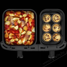 Tefal Dual Easy Fry XXL EY9428E0 Forr&oacute;levegős s&uuml;tő Konyhai term&eacute;kek - Konyhai kisg&eacute;p (s&uuml;t&eacute;s / főz&eacute;s / hűt&eacute;s / &eacute;telk&eacute;sz&iacute;t&eacute;s) - L&eacute;gkever&eacute;ses főzőg&eacute;p / elektromos kukta / multifunkci&oacute;s s&uuml;tő - 500975