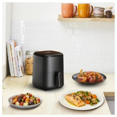 Tefal EY145810 Easy Fry Compact fekete 3 L forr&oacute;levegős s&uuml;tő Konyhai term&eacute;kek - Konyhai kisg&eacute;p (s&uuml;t&eacute;s / főz&eacute;s / hűt&eacute;s / &eacute;telk&eacute;sz&iacute;t&eacute;s) - L&eacute;gkever&eacute;ses főzőg&eacute;p / elektromos kukta / multifunkci&oacute;s s&uuml;tő - 501131