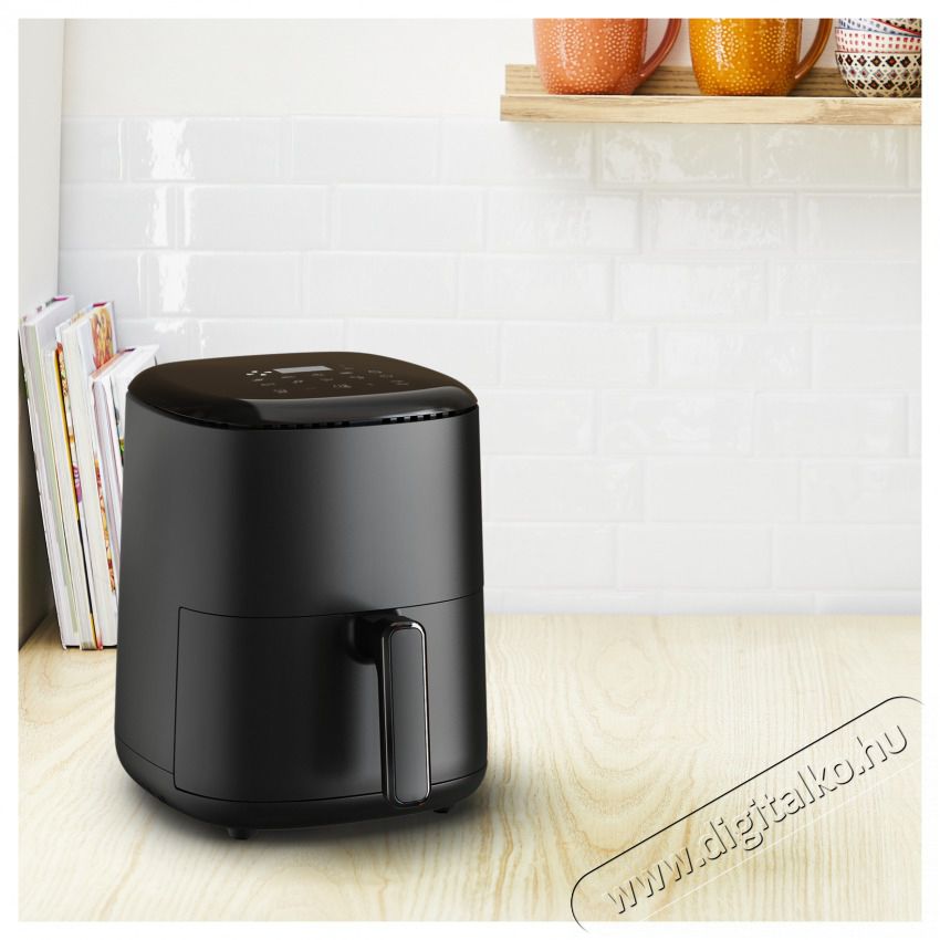 Tefal EY145810 Easy Fry Compact fekete 3 L forr&oacute;levegős s&uuml;tő Konyhai term&eacute;kek - Konyhai kisg&eacute;p (s&uuml;t&eacute;s / főz&eacute;s / hűt&eacute;s / &eacute;telk&eacute;sz&iacute;t&eacute;s) - L&eacute;gkever&eacute;ses főzőg&eacute;p / elektromos kukta / multifunkci&oacute;s s&uuml;tő - 501131
