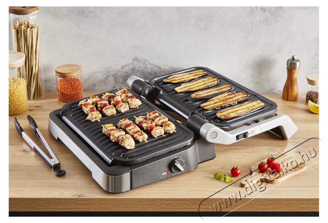 Tefal GC784D30 OptiGrill 4 az 1-ben XL tepsivel Konyhai term&eacute;kek - Konyhai kisg&eacute;p (s&uuml;t&eacute;s / főz&eacute;s / hűt&eacute;s / &eacute;telk&eacute;sz&iacute;t&eacute;s) - Kontakt grill s&uuml;tő / s&uuml;tőlap - 501342