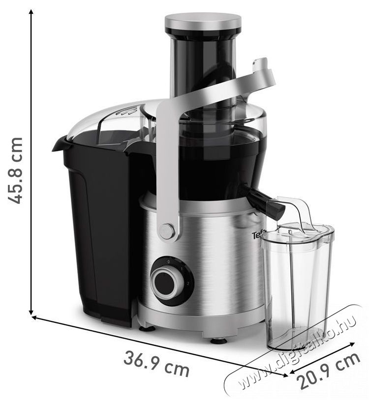 Tefal ZE660D10 Nutri XXL Gy&uuml;m&ouml;lcscentrifuga Konyhai term&eacute;kek - Konyhai kisg&eacute;p (elők&eacute;sz&iacute;t&eacute;s / feldolgoz&aacute;s) - Gy&uuml;m&ouml;lcs centrifuga / pr&eacute;s - 501344