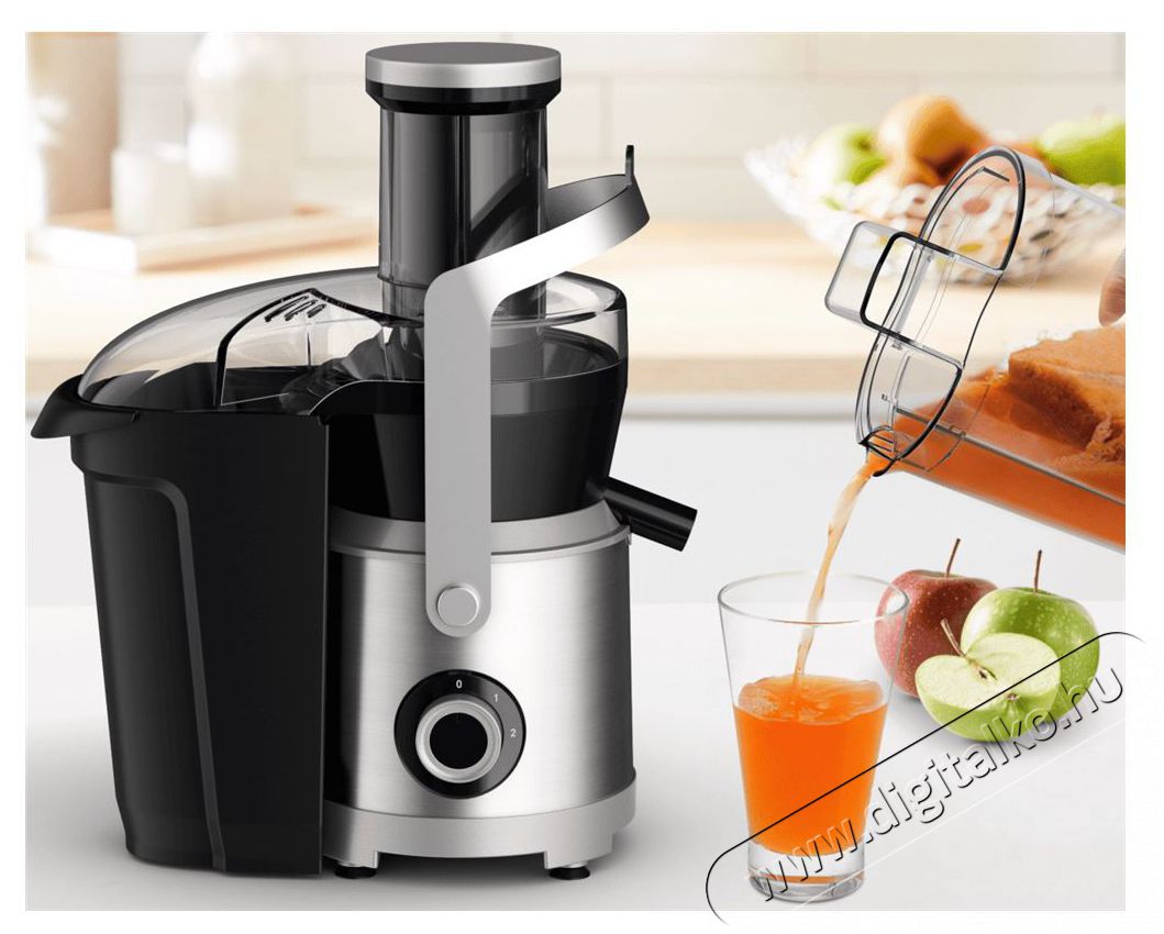 Tefal ZE660D10 Nutri XXL Gy&uuml;m&ouml;lcscentrifuga Konyhai term&eacute;kek - Konyhai kisg&eacute;p (elők&eacute;sz&iacute;t&eacute;s / feldolgoz&aacute;s) - Gy&uuml;m&ouml;lcs centrifuga / pr&eacute;s - 501344