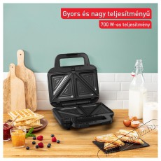 Tefal SW383D10 UltraCompact 3in1 szendvicss&uuml;tő Konyhai term&eacute;kek - Konyhai kisg&eacute;p (s&uuml;t&eacute;s / főz&eacute;s / hűt&eacute;s / &eacute;telk&eacute;sz&iacute;t&eacute;s) - Melegszendvics / gofri s&uuml;tő - 501366