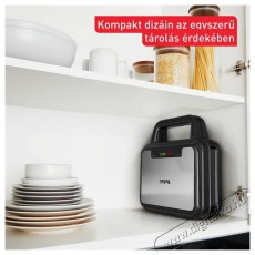 Tefal SW383D10 UltraCompact 3in1 szendvicss&uuml;tő Konyhai term&eacute;kek - Konyhai kisg&eacute;p (s&uuml;t&eacute;s / főz&eacute;s / hűt&eacute;s / &eacute;telk&eacute;sz&iacute;t&eacute;s) - Melegszendvics / gofri s&uuml;tő - 501366