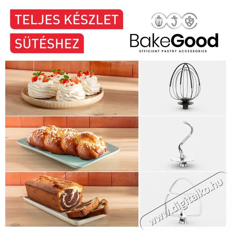Tefal QB525B38 KONYHAI ROBOTG&Eacute;P Konyhai term&eacute;kek - Konyhai kisg&eacute;p (elők&eacute;sz&iacute;t&eacute;s / feldolgoz&aacute;s) - Konyhai robotg&eacute;p - 501362