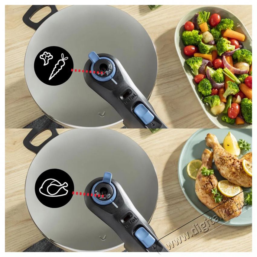Tefal P2580402 Secure Trendy kukta, 4l Konyhai term&eacute;kek - Ed&eacute;ny - Kukta - 504590